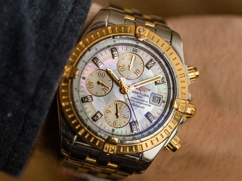 gold breitling chronomat evolution|breitling chronomat evolution price.